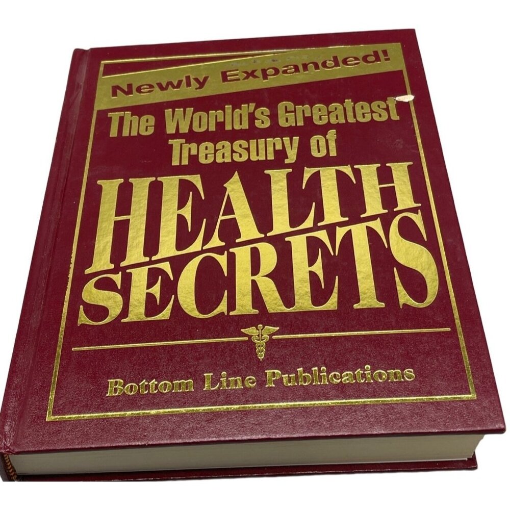 The World's Greatest Treasury of Health Secrets Book hardcover Boardroom READ